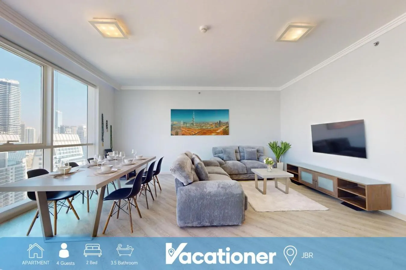 Apartment Al Bateen - Two Bedroom In Jbr With City Views Dubai
