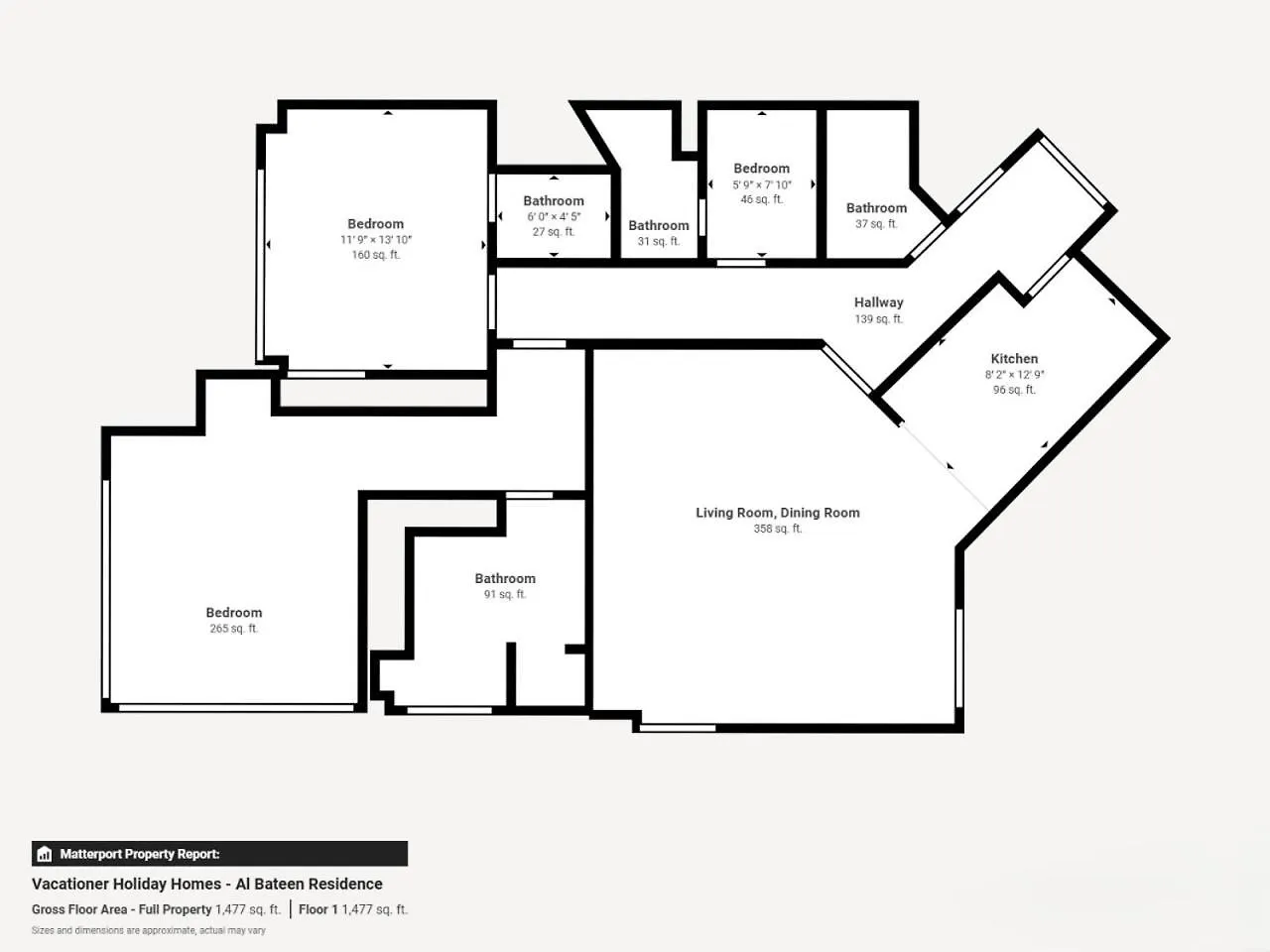 Apartment Al Bateen - Two Bedroom In Jbr With City Views Dubai